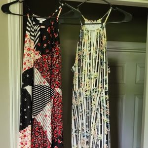 2 Candies floor length dresses